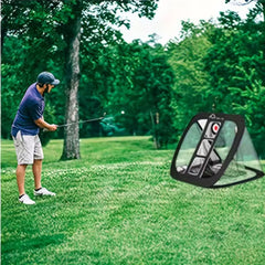 Golf Chipping Net Ultra-Stable Pop Up Golfing Target Net for Indoor/Outdoor/Backyard Accuracy