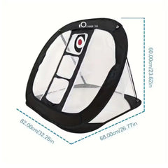 Golf Chipping Net Ultra-Stable Pop Up Golfing Target Net for Indoor/Outdoor/Backyard Accuracy