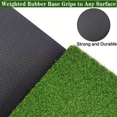 2-in-1 Collapsible Golf Hitting Mat 24‘ x 16’ Collapsible Chipping Mat for Golf Practice Drills